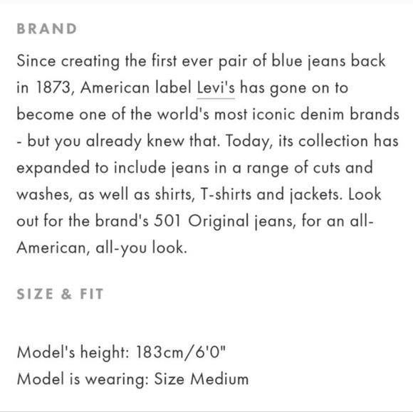 NWOT Men's Levi's Batwing Logo T-shirt - Picture 5 of 5